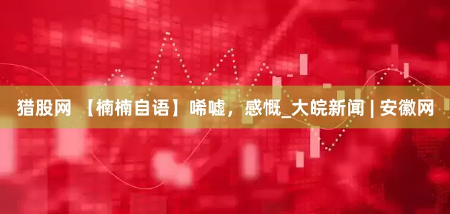 猎股网 【楠楠自语】唏嘘，感慨_大皖新闻 | 安徽网